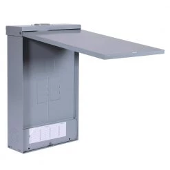 PowerMark Gold 125 Amp 8-Space 16-Circuit Outdoor Main Lug Load Center by GE