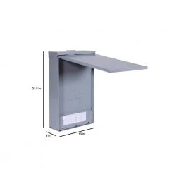 PowerMark Gold 125 Amp 8-Space 16-Circuit Outdoor Main Lug Load Center by GE -Home Electronics Shop ge individual subpanels tlm812rcu2p 76 1000