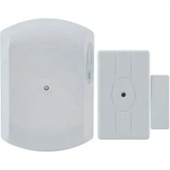 Wireless Door-Activated Light Control with Grounded Receiver by GE