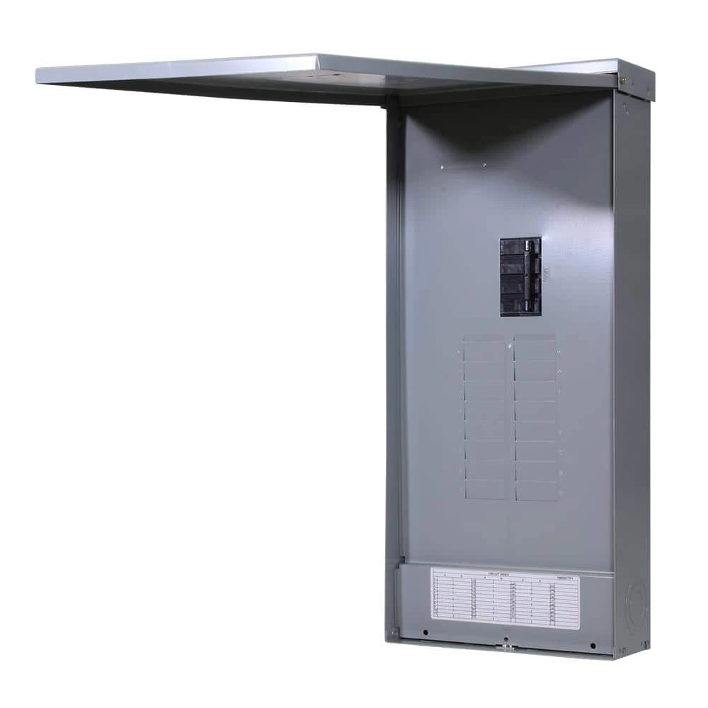 PowerMark Gold 150 Amp 16-Space 32-Circuit Outdoor Main Breaker Circuit Breaker Panel by GE 5 PowerMark Gold 150 Amp 16-Space 32-Circuit Outdoor Main Breaker Circuit Breaker Panel by GE - Image 5