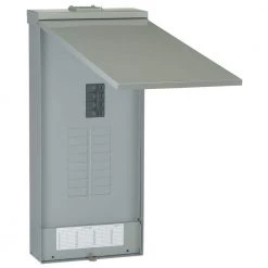 PowerMark Gold 150 Amp 16-Space 32-Circuit Outdoor Main Breaker Circuit Breaker Panel by GE