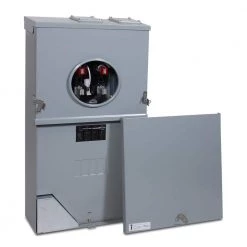 PowerMark Gold 150 Amp 4-Space 8-Circuit Meter Socket Load Center by GE 8 PowerMark Gold 150 Amp 4-Space 8-Circuit Meter Socket Load Center by GE -Home Electronics Shop ge meter main combos tsmf415csflp 1f 1000