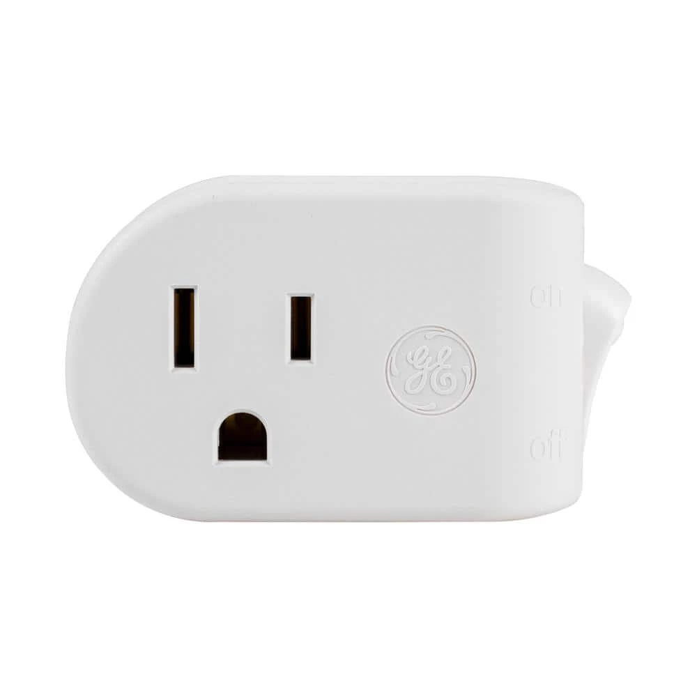 Grounded Power Switch, White by GE 1 Grounded Power Switch, White by GE
