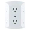 6-Outlet Grounded Adapter-Spaced Tap by GE