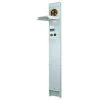 Metered RV Earth Burial Pedestal with 50 Amp and 30 Amp RV Receptacles and 20 Amp GFCI Receptacle by GE