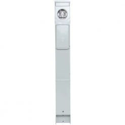 Metered RV Earth Burial Pedestal with 50 Amp and 30 Amp RV Receptacles and 20 Amp GFCI Receptacle by GE 12 Metered RV Earth Burial Pedestal with 50 Amp and 30 Amp RV Receptacles and 20 Amp GFCI Receptacle by GE -Home Electronics Shop ge rv electrical panels ge1lm532es a0 1000