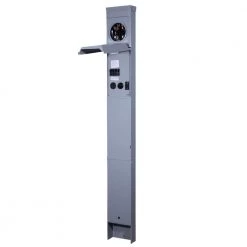 Metered RV Earth Burial Pedestal with 50 Amp and 30 Amp RV Receptacles and 20 Amp GFCI Receptacle by GE 16 Metered RV Earth Burial Pedestal with 50 Amp and 30 Amp RV Receptacles and 20 Amp GFCI Receptacle by GE -Home Electronics Shop ge rv electrical panels ge1lm532es c3 1000