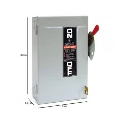 30 Amp 240-Volt Fusible Indoor General-Duty Safety Switch 11 30 Amp 240-Volt Fusible Indoor General-Duty Safety Switch -Home Electronics Shop ge safety switches tg3221cp 76 1000