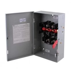 60 Amp 240-Volt Fusible Indoor General-Duty Safety Switch -Home Electronics Shop ge safety switches tg3222 44 1000