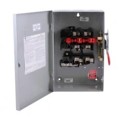 60 Amp 240-Volt Fusible Indoor General-Duty Safety Switch -Home Electronics Shop ge safety switches tg3222 4f 1000