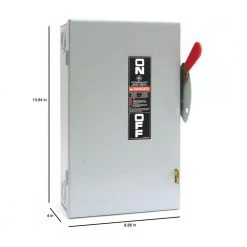 60 Amp 240-Volt Fusible Indoor General-Duty Safety Switch -Home Electronics Shop ge safety switches tg3222 76 1000