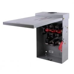 60 Amp 240-Volt Fusible Outdoor General-Duty Safety Switch -Home Electronics Shop ge safety switches tg3222r 44 1000