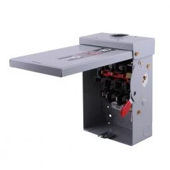 30 Amp 240-Volt Fusible Outdoor General-Duty Safety Switch -Home Electronics Shop ge safety switches tg4321r 44 1000