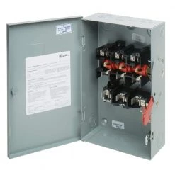 60 Amp 240-Volt Fusible Indoor General-Duty Safety Switch -Home Electronics Shop ge safety switches tg4322 1f 1000