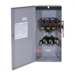 100 Amp 240-Volt Fusible Indoor General-Duty Safety Switch -Home Electronics Shop ge safety switches tg4323 4f 1000
