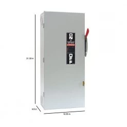 100 Amp 240-Volt Fusible Indoor General-Duty Safety Switch -Home Electronics Shop ge safety switches tg4323 76 1000