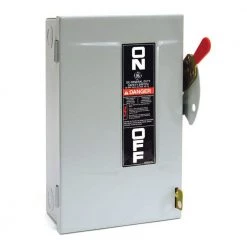 30 Amp 240-Volt Non-Fuse Indoor Safety Switch by GE
