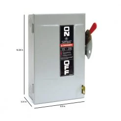 30 Amp 240-Volt Non-Fuse Indoor Safety Switch by GE -Home Electronics Shop ge safety switches tgn3321cp 76 1000