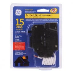 Q Line 15 Amp Single-Pole Arc Fault Combination Circuit Breaker (8-Pack) by GE -Home Electronics Shop ge single pole breakers thql1115afp28 66 1000