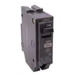 Q-Line 20 Amp 1 in. Single-Pole Circuit Breaker by GE -Home Electronics Shop ge single pole breakers thql1120 44 1000