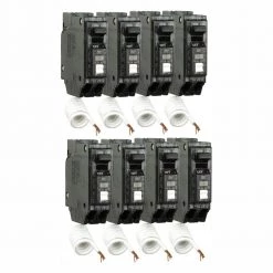 Q-Line 20 Amp Single-Pole Arc Fault Combination Circuit Breaker (8-Pack) by GE