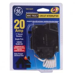 Q-Line 20 Amp Single-Pole Arc Fault Combination Circuit Breaker (8-Pack) by GE -Home Electronics Shop ge single pole breakers thql1120afp28 77 1000