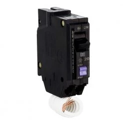 Q-Line 20 Amp Single-Pole Dual Function Arc Fault/GFCI Breaker by GE