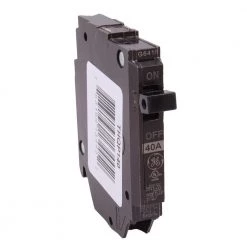 Q-Line 40 Amp 1/2 in. Single Pole Circuit Breaker by GE -Home Electronics Shop ge single pole breakers thqp140 44 1000