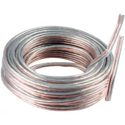 50 ft. 14 Gauge Speaker Wire in Clear Jacket