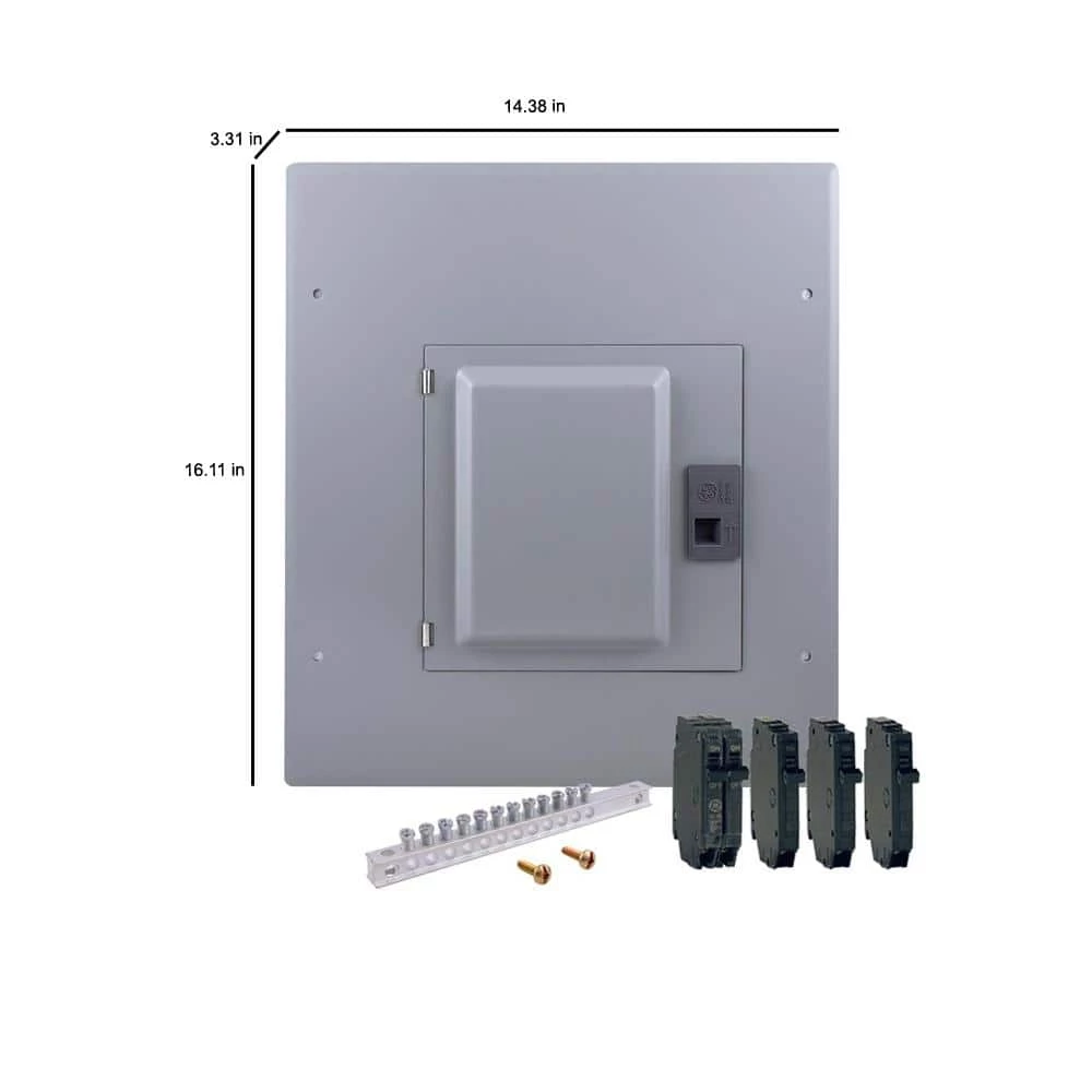 125 Amp 14-Space 24-Circuit Main Lug Indoor Load Center Contractor Kit by GE 2 125 Amp 14-Space 24-Circuit Main Lug Indoor Load Center Contractor Kit by GE - Image 2