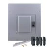 125 Amp 14-Space 24-Circuit Main Lug Indoor Load Center Contractor Kit by GE