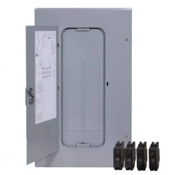 PowerMark Gold 125 Amp 24-Space 24-Circuit Indoor Main Lug Value Kit Includes Select Circuit Breaker by GE -Home Electronics Shop ge subpanel kits tlm2412ccug1k 4f 1000