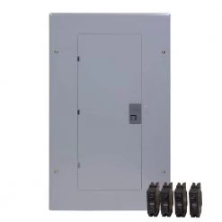 PowerMark Gold 125 Amp 24-Space 24-Circuit Indoor Main Lug Value Kit Includes Select Circuit Breaker by GE -Home Electronics Shop ge subpanel kits tlm2412ccug1k c3 1000