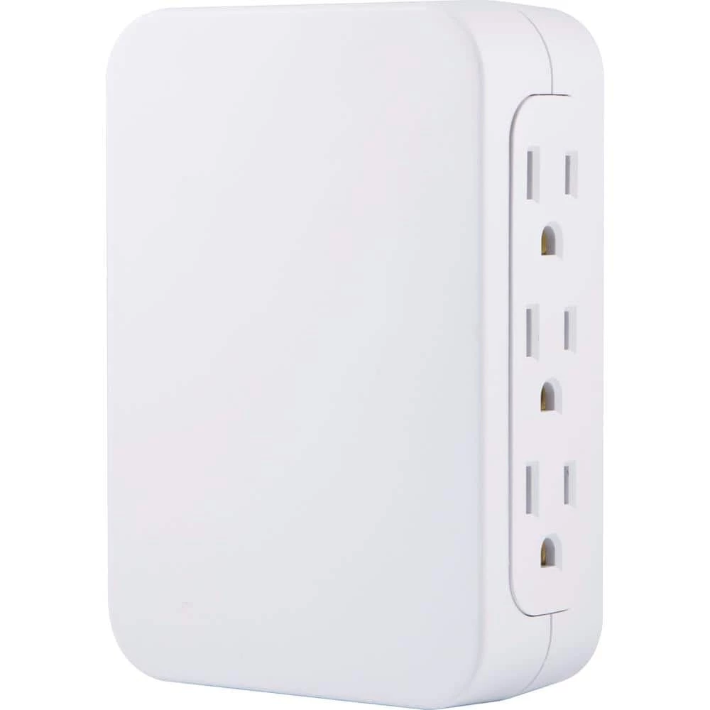 Low Profile Side-Access 6-Outlet Surge Protector 3 Low Profile Side-Access 6-Outlet Surge Protector - Image 3