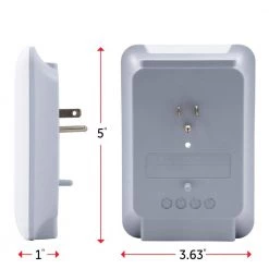 6-Outlet Pro Surge Protector Tap, White 9 6-Outlet Pro Surge Protector Tap, White -Home Electronics Shop ge surge protectors 38431 4f 1000