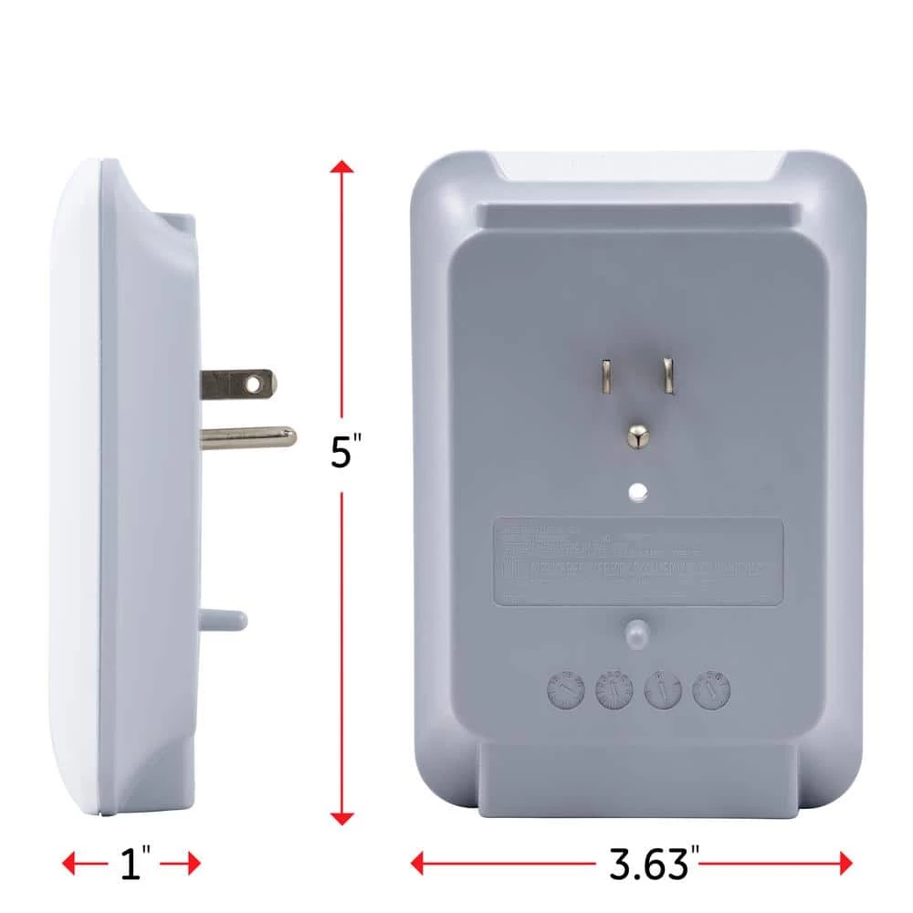 6-Outlet Pro Surge Protector Tap, White 3 6-Outlet Pro Surge Protector Tap, White - Image 3
