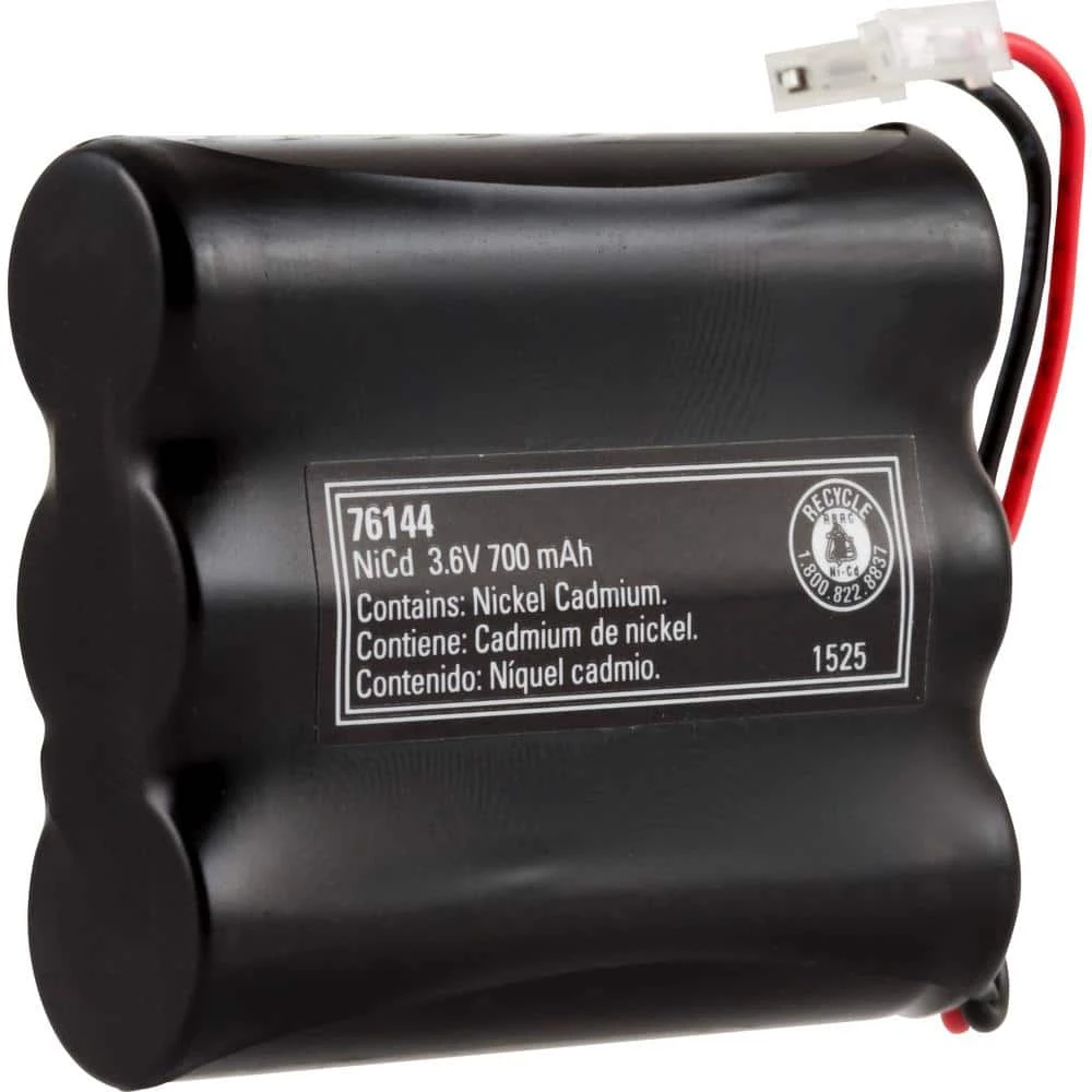 Nicad 3.6-Volt 700 mAh Cordless Phone Battery by GE 2 Nicad 3.6-Volt 700 mAh Cordless Phone Battery by GE - Image 2