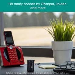 3.6-Volt 800mAh Ni-MH Cordless Phone Battery by GE -Home Electronics Shop ge telephone accessories 76402 1f 1000