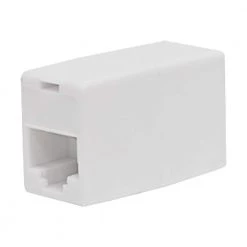 In-Line Network Cable Coupler - White by GE -Home Electronics Shop ge telephone accessories 76750 44 1000