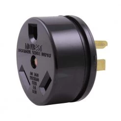 30 Amp to 15 Amp Adapter Plug by GE -Home Electronics Shop ge temporary power distribution boxes ad3020 1f 1000