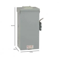 100 Amp 240-Volt Non-Fused Emergency Power Transfer Switch 6 100 Amp 240-Volt Non-Fused Emergency Power Transfer Switch -Home Electronics Shop ge transfer switches tc10323r 40 1000
