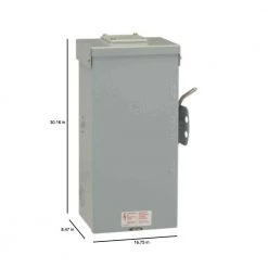 200 Amp 240-Volt Non-Fused Emergency Power Transfer Switch -Home Electronics Shop ge transfer switches tc10324r 40 1000