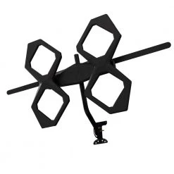 Quadcore Outdoor HDTV Antenna, Long-Range, VHF UHF 1080P 4K