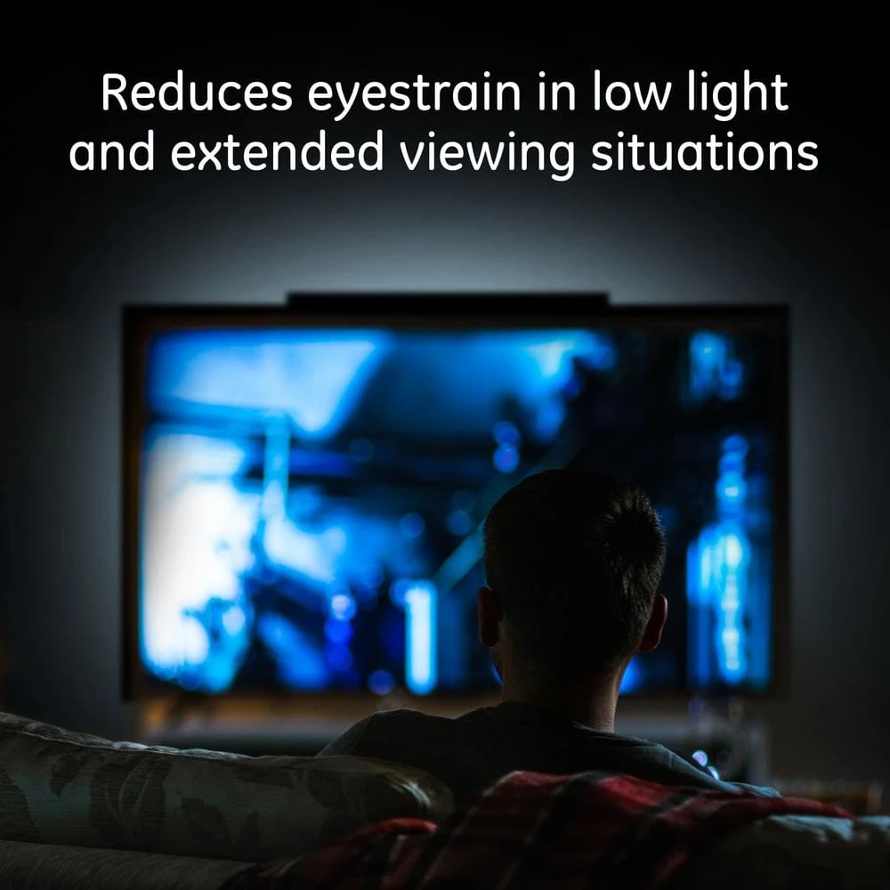 LED Bias Light HD TV Antenna, Improves Picture Quality, Reduces Eye Strain, Indoor, 4K 1080P Digital HDTV VHF UHF by GE 3 LED Bias Light HD TV Antenna, Improves Picture Quality, Reduces Eye Strain, Indoor, 4K 1080P Digital HDTV VHF UHF by GE - Image 3