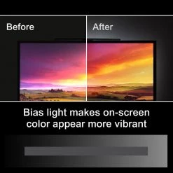 Indoor HDTV LED Antenna with Color-changing Lighting, 45-Mile Range, VHF UHF 1080P 4K Ready -Home Electronics Shop ge tv antennas 57284 4f 1000