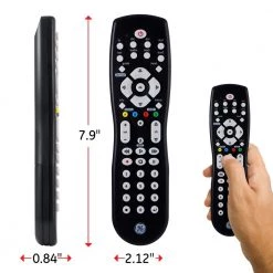 8-Device Universal Remote Control Control, Black by GE -Home Electronics Shop ge universal remotes 26607 4f 1000