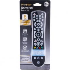 8-Device Backlit Universal TV Remote Control in Black by GE -Home Electronics Shop ge universal remotes 41567 76 1000