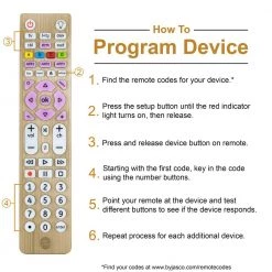 6-Device Universal Remote Control, Streaming in Brushed Gold by GE -Home Electronics Shop ge universal remotes 47506 fa 1000