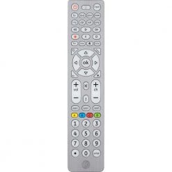 8-Device Universal Remote Control, Streaming in Brushed Silver by GE