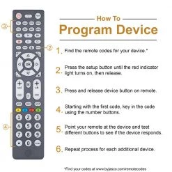 8-Device Universal Remote Control, Streaming in Brushed Graphite by GE -Home Electronics Shop ge universal remotes 47510 fa 1000